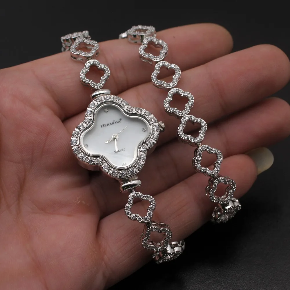 Женские часы-браслет для женщин Роскошные наручные часы японский кварцевый