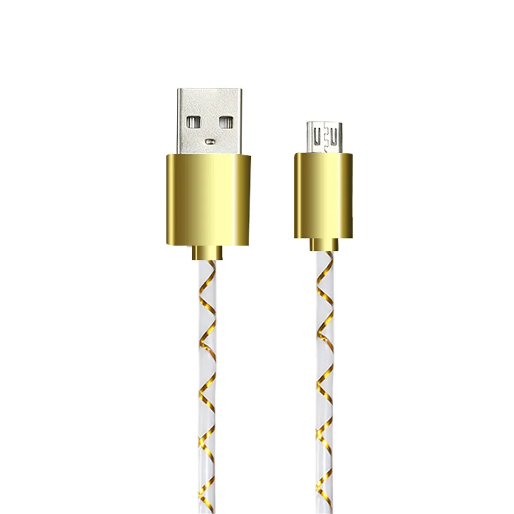Цвет: желтый 2Pcs Universal Micro USB Cable Charging Cord Compatible Android Cell Phone Cables For Samsung For Huawei Honor For Xiaomi - Цвет: Цвет: желтый