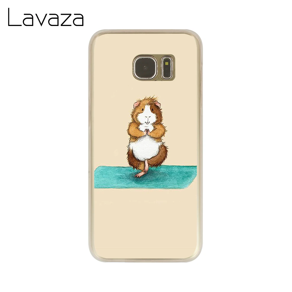Lavaza Йога морские свинки арт чехол для телефона samsung Galaxy J7 J6 J5 J3 J1 J2 2018 2017 2016 2015 US EU