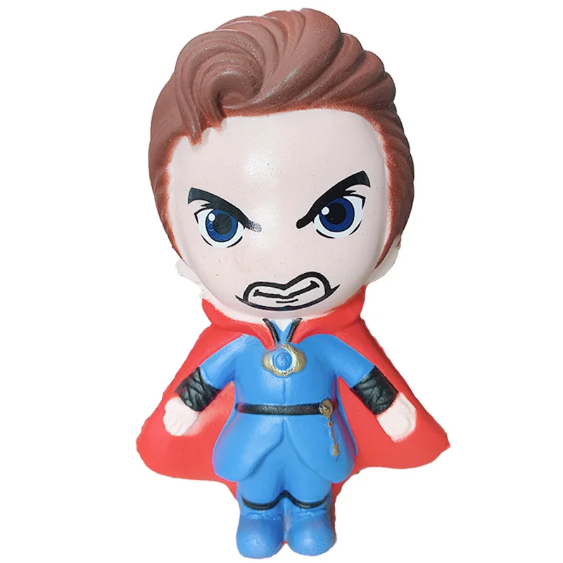 Doctor Strange Новинка, милый супер герой, мягкий человек-паук, Железный человек, Халк, медленно поднимающийся, мягкие игрушки, хлеб, запах, облегчение стресса для детей, забавная Подарочная игрушка - Цвет: Doctor Strange