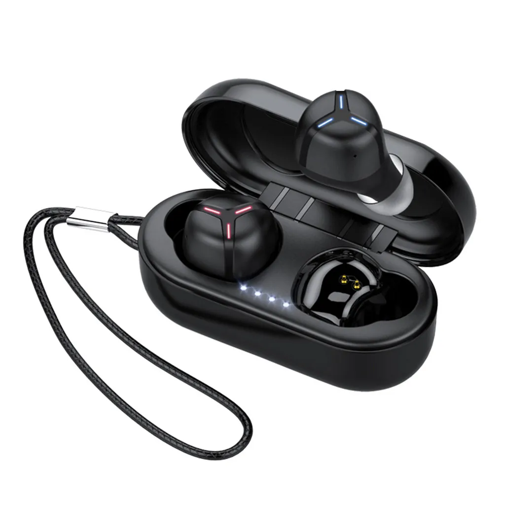 Binmer 5 0 Bluetooth гарнитура Беспроводная наушники мобильные спортивные с микрофоном