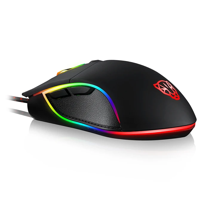 Новая Motospeed K27 USB Проводная Механическая Одноручная клавиатура с синим переключателем 9 цветов подсветка черная Подставка для рук V30 RGB мышь
