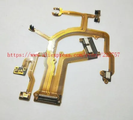 

NEW Lens Main Flex Cable For Canon For PowerShot G10 G11 G12 Digital Camera Repair Part (With Socket)