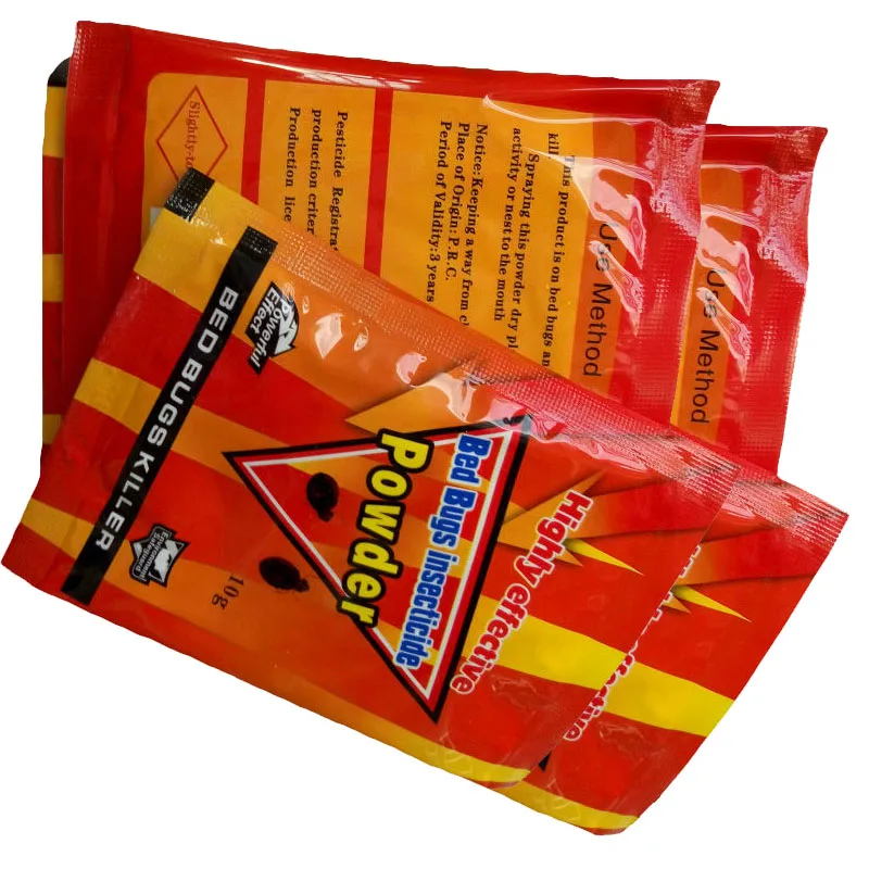 25pcs Bed Bugs Insecticide Killing Fleas Lice Bait Drugs High Effective Bug Killer Powder Bedbug Drug Pest Control | Дом и сад