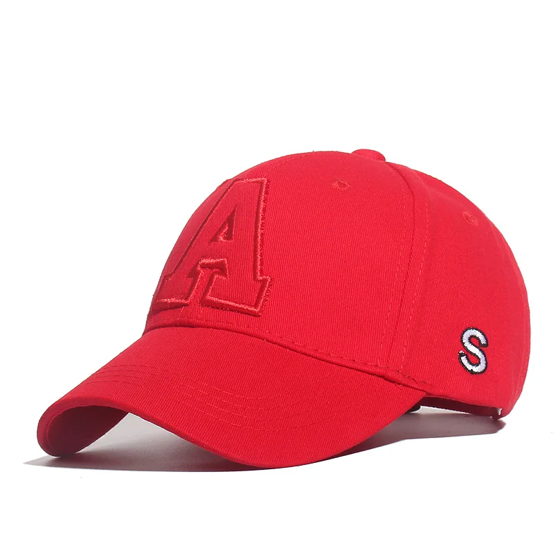 Детские шапки для детей Snapback Бейсбол Кепки с нашивкой в виде надписи "смешные шляпы сезон: весна–лето в стиле хип-хоп для мальчиков, шляпы солнцезащитные, кепки кости - Цвет: Red