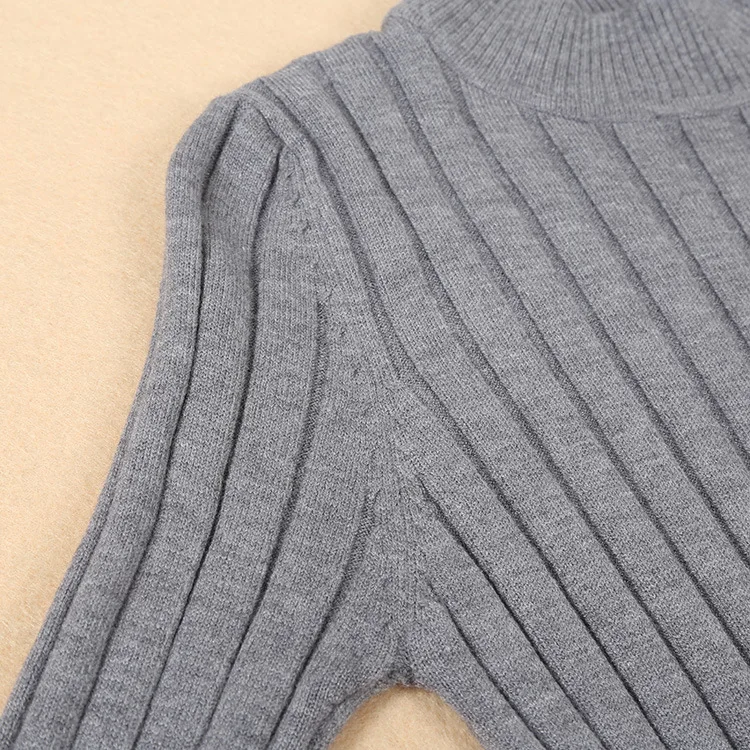

Long Sweater Dress Women Slim Pullovers Casual Twist Bottoming High Elastic