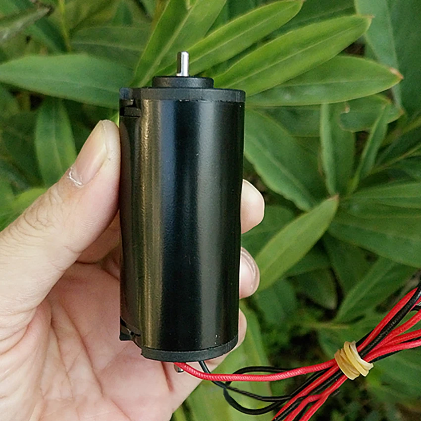 Магниты NdFeB двойные шарикоподшипники микро двигатель семиполюсный ротор 12 В