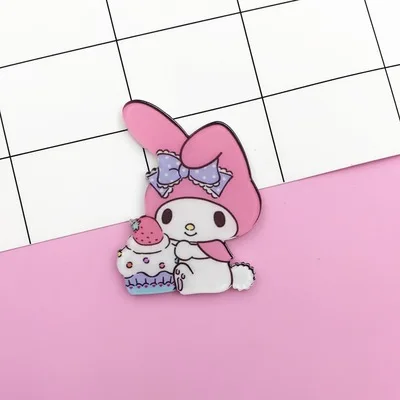 Эмалированные булавки My Melody булавка для воротника шапки лацкана брошь женщин и