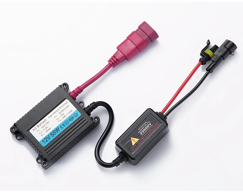 Mgtv Light 55 Вт HID Xenon Kit автомобильный головной светильник Лампа H1 H7 H11 9006 HB3 H27 D2S 9012 H4 Bi-Xenon с тонким балластом 4300k 6000k 8000k