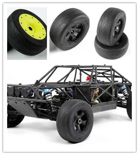 Колеса и шины для уплотнения Rovan lt slt 870922 (2) KM X2 LT Losi 5ive-T LOSB0019 SCT SLT DDT | Игрушки хобби