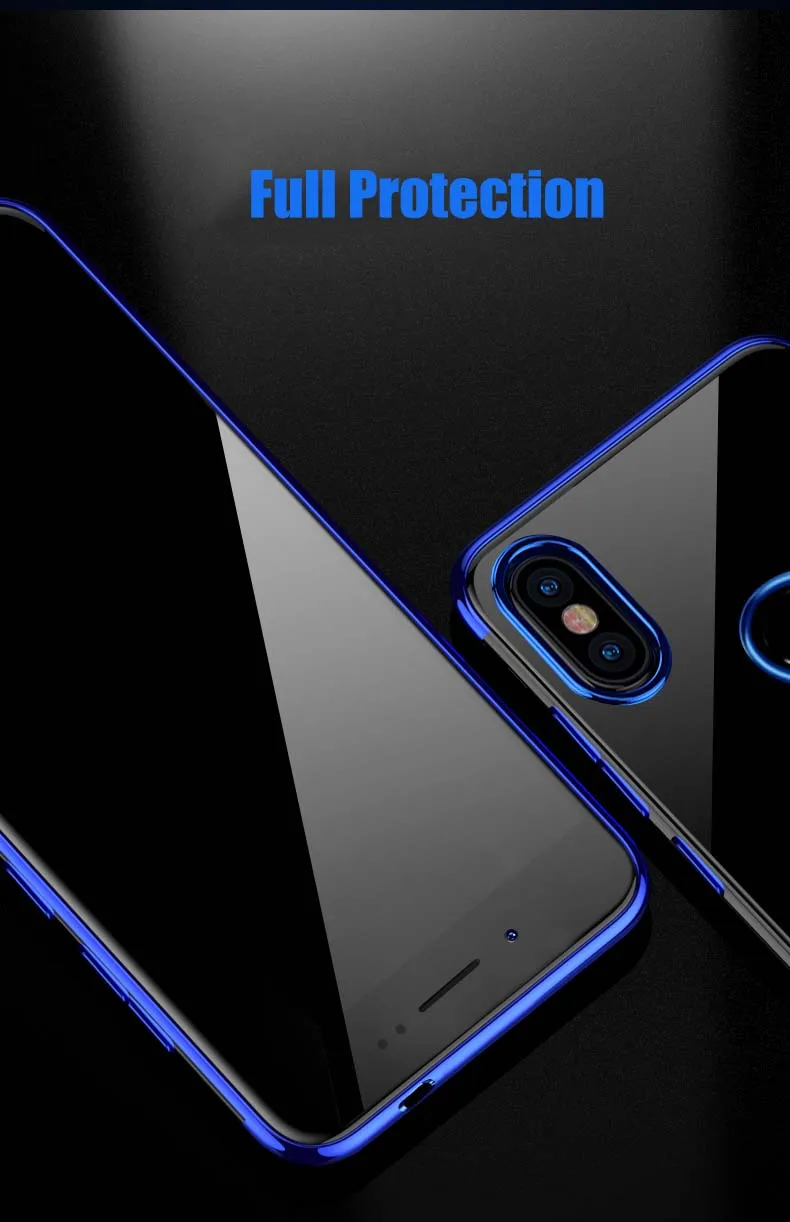 Чехол для Huawei P8 P9 P10 P20 Lite Plus роскошный мягкий прозрачный чехол Honor 7A 8X 9 10 V9Play Mate 8