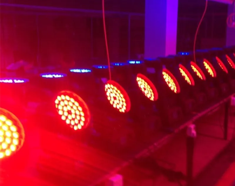 2 шт./лот 36x10 Вт зум движется луч света RGBW 4in1 движущихся мыть огни этап