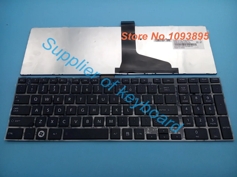 Оригинальная новая английская клавиатура для Toshiba Satellite S855D S855 S5378 S5252 S5254 ноутбук