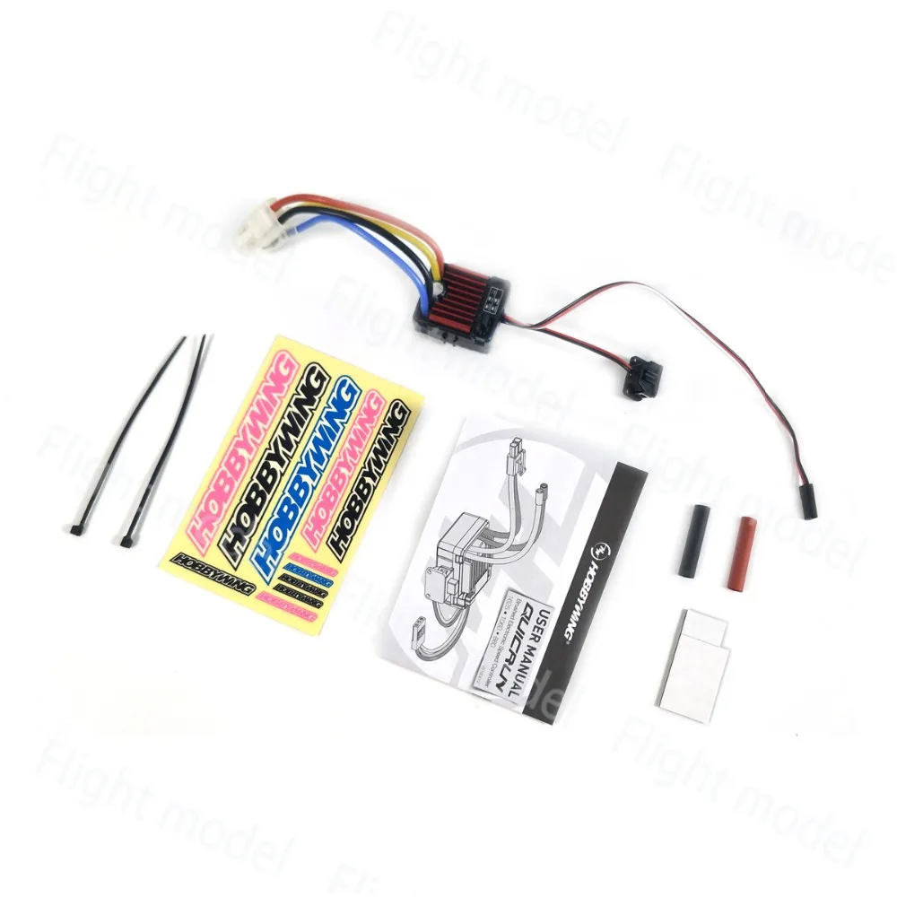 HobbyWing QuicRun матовый 1060 60A электронный регулятор скорости ESC 1060 с переключателем режимов BEC для 1:10 RC автомобилей
