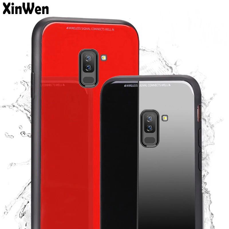 XinWen роскошный противоударный чехол caso для Samsung Galaxy 2018 a5 a6 a7 a8 mais a6plus Edge Мягкий ТПУ