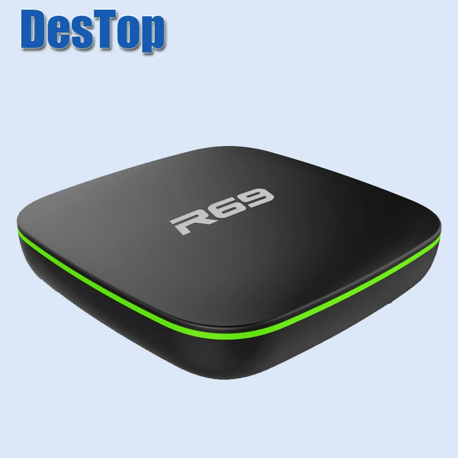 ТВ Приставка Smart Tv R69 на Android 7 1 шт. четырехъядерный allwinner H3 ГБ 8 Wi Fi телеприставка с