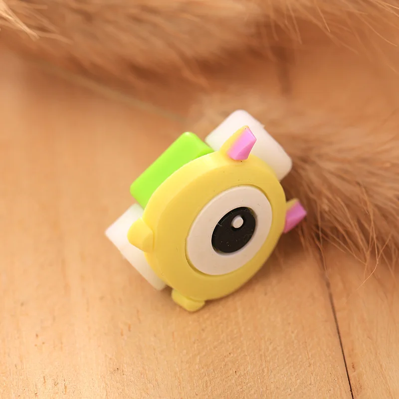 100 шт/Партия Красочные 3D мультфильм цифровой зарядное устройство зарядный шнур