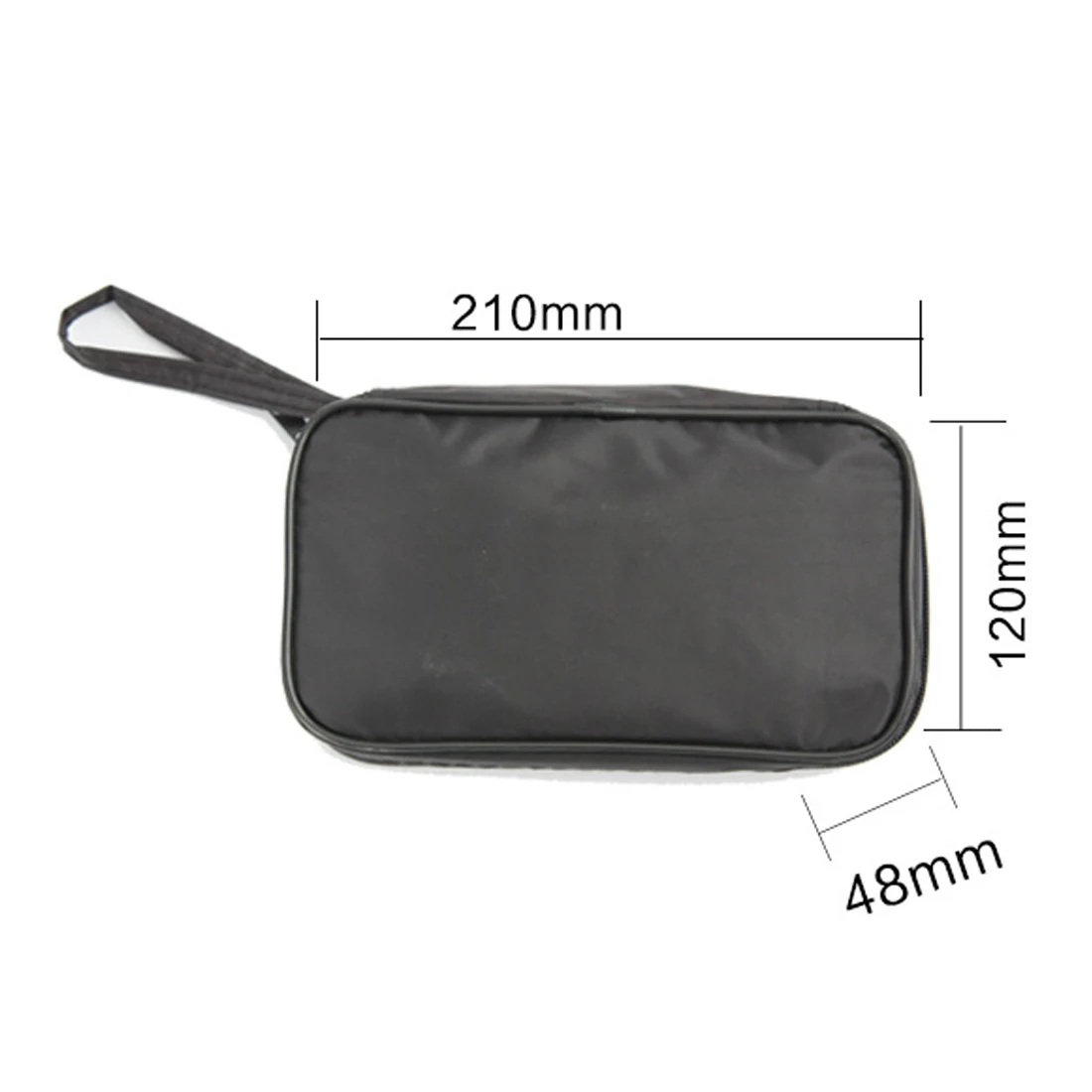 

Tool Bag Durable Multimeter Waterproof Tools Bag Black Canvas Bag for UT61 Series Digital Multimeter Cloth 20*12*4cm