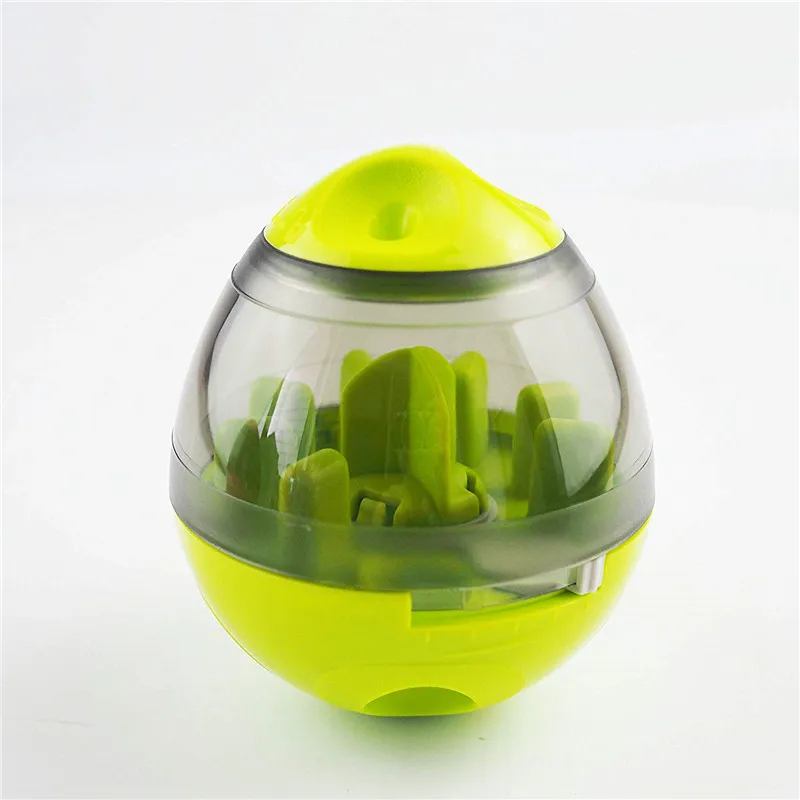 Green Игрушка для котенка собаки, игрушка для домашних животных, качающаяся еда, протекающий шар, легко автоматическое кормление домашних животных обучение, чтобы увеличить упражнения, чтобы оставаться здоровым 20 - Цвет: Green