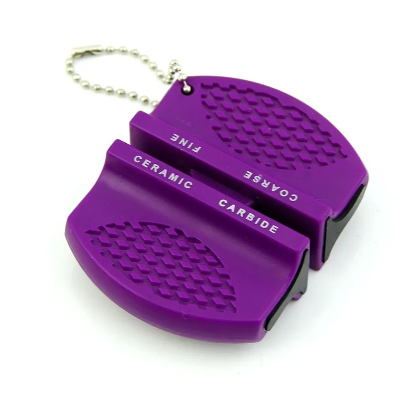 Мини керамический стержень точилка для ножей Двухступенчатая Вольфрамовая