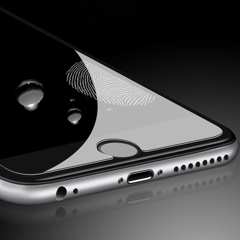 2.5D 9H Премиум пленка из настоящего закаленного стекла для iPhone X 5 5S 6 6S 7 8 Plus 7plus