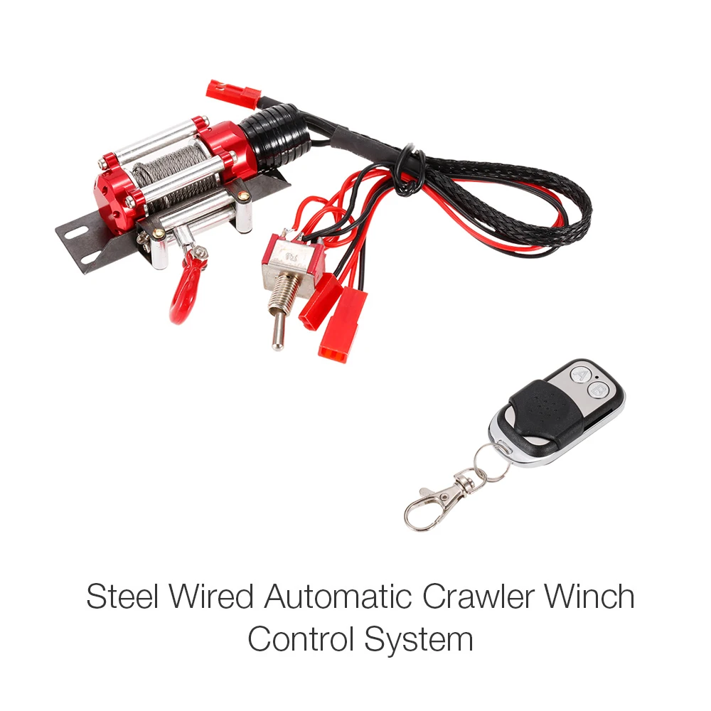 Металлическая стальная Проводная Автоматическая ИМИТИРОВАННАЯ лебедка с