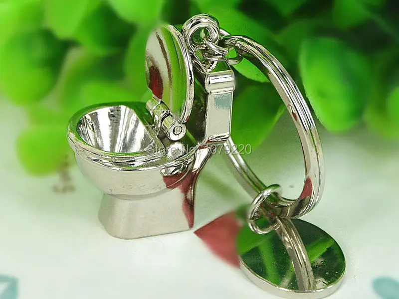 HJ ванная комната туалет модели сплава брелок полированный хром Классический 3D