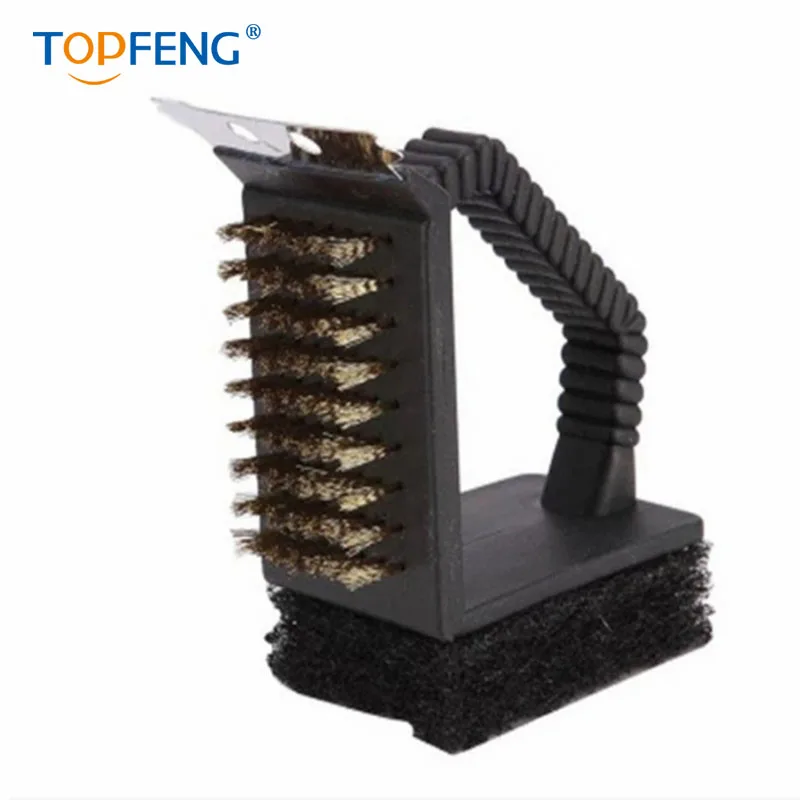 TOPFENG Инструменты для барбекю щетка чистки проволоки духовка гриль чистая