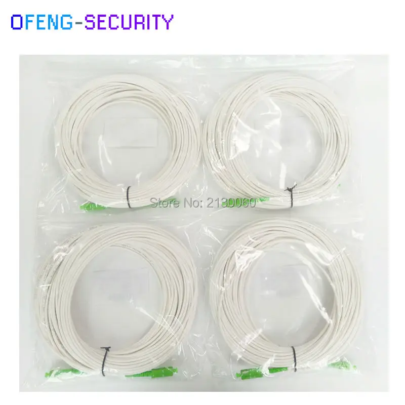 Белый цвет оптический перемычка патч-корд 25 м SC/APC-SC/APC-SM(G657B3)-SX(LSZH) 3 0 мм Singlemode Simplex |