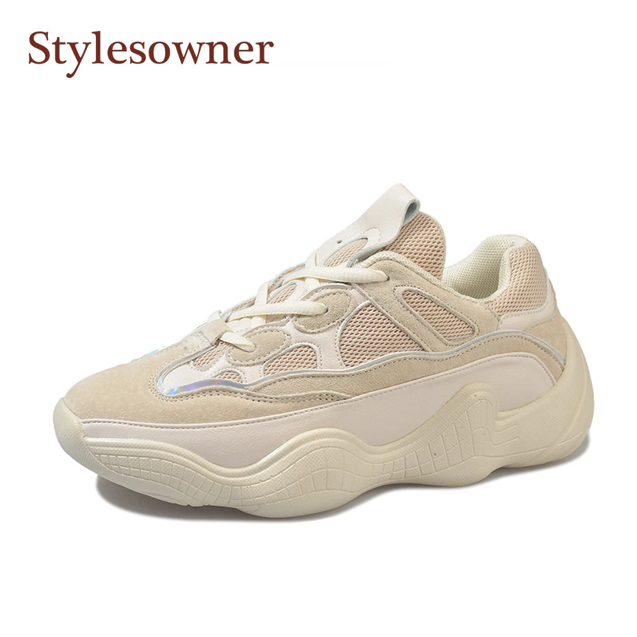 Лидер продаж 2020 повседневная обувь Stylesowner дышащие кроссовки на толстой подошве