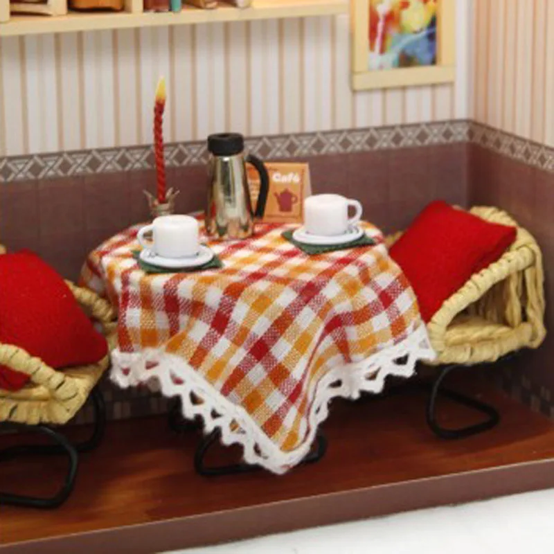 Кукольный домик сделай сам миниатюрный набор светильник кукольный Европейский