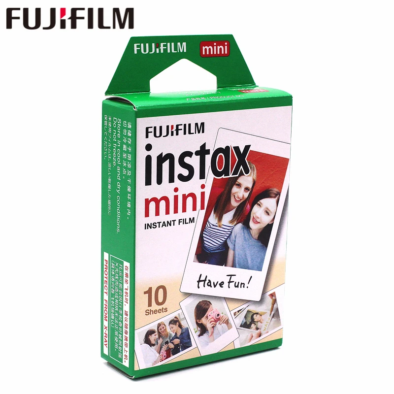 Оригинальная пленка Fuji Fujifilm instax mini 8 10 листов с белым краем для мгновенной печати
