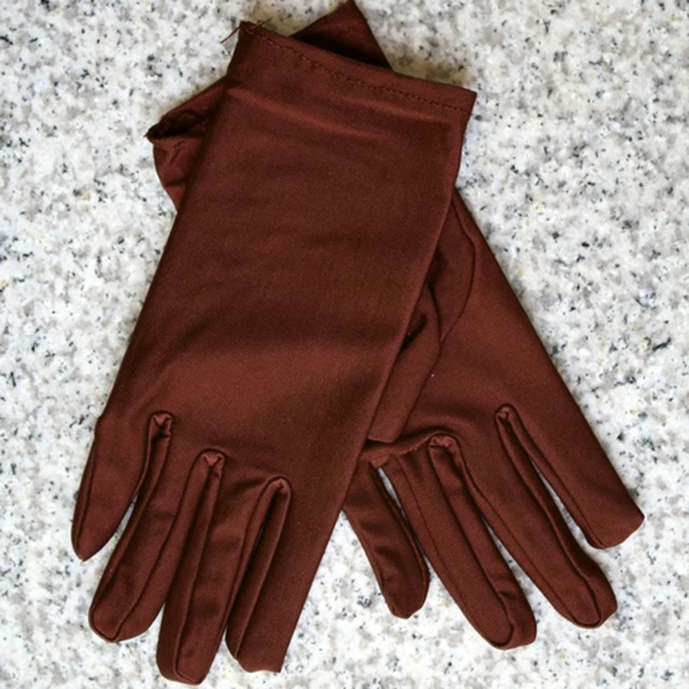 

Super-elastic Full Finger Driving Gloves Sun-shading Sunscreen Slip-resistant Short Gloves Women Female Drop Shipping