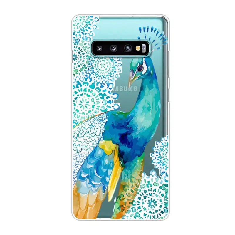 Мягкий силиконовый чехол из ТПУ для Samsung S10 Plus E S10Lite S10Plus G970F G973F G975F | Мобильные