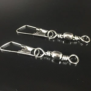 size 8 3.3cm 50pcs 50 шт. Вертлюги замковое соединение pesca рыболовные приманки аксессуары для зимней рыбалки разъем поворотный карабины для рыбалки - Цвет: size 8 3.3cm 50pcs