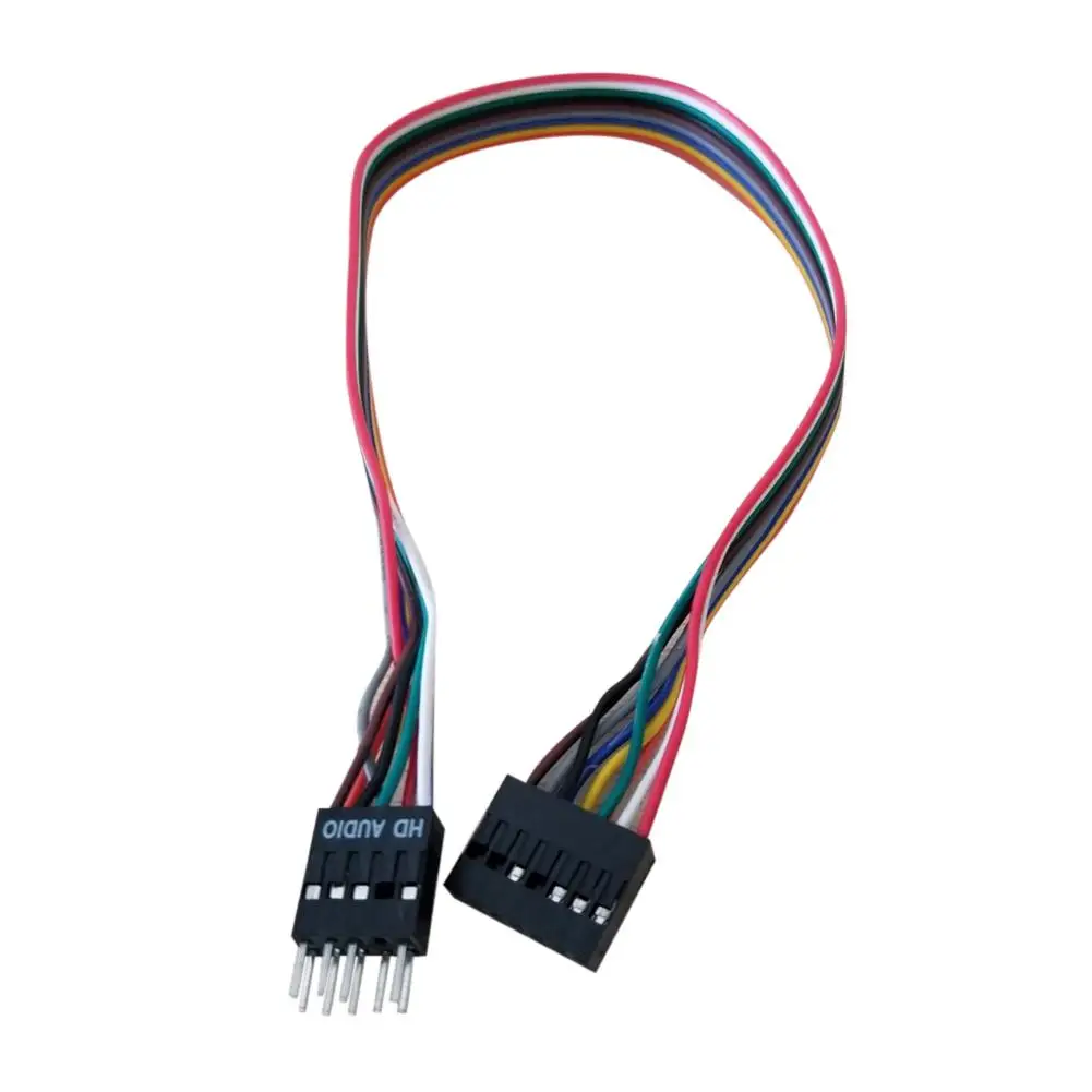 Сменный 13-контактный разъем для 9Pin папа аудио кабель адаптер материнской платы