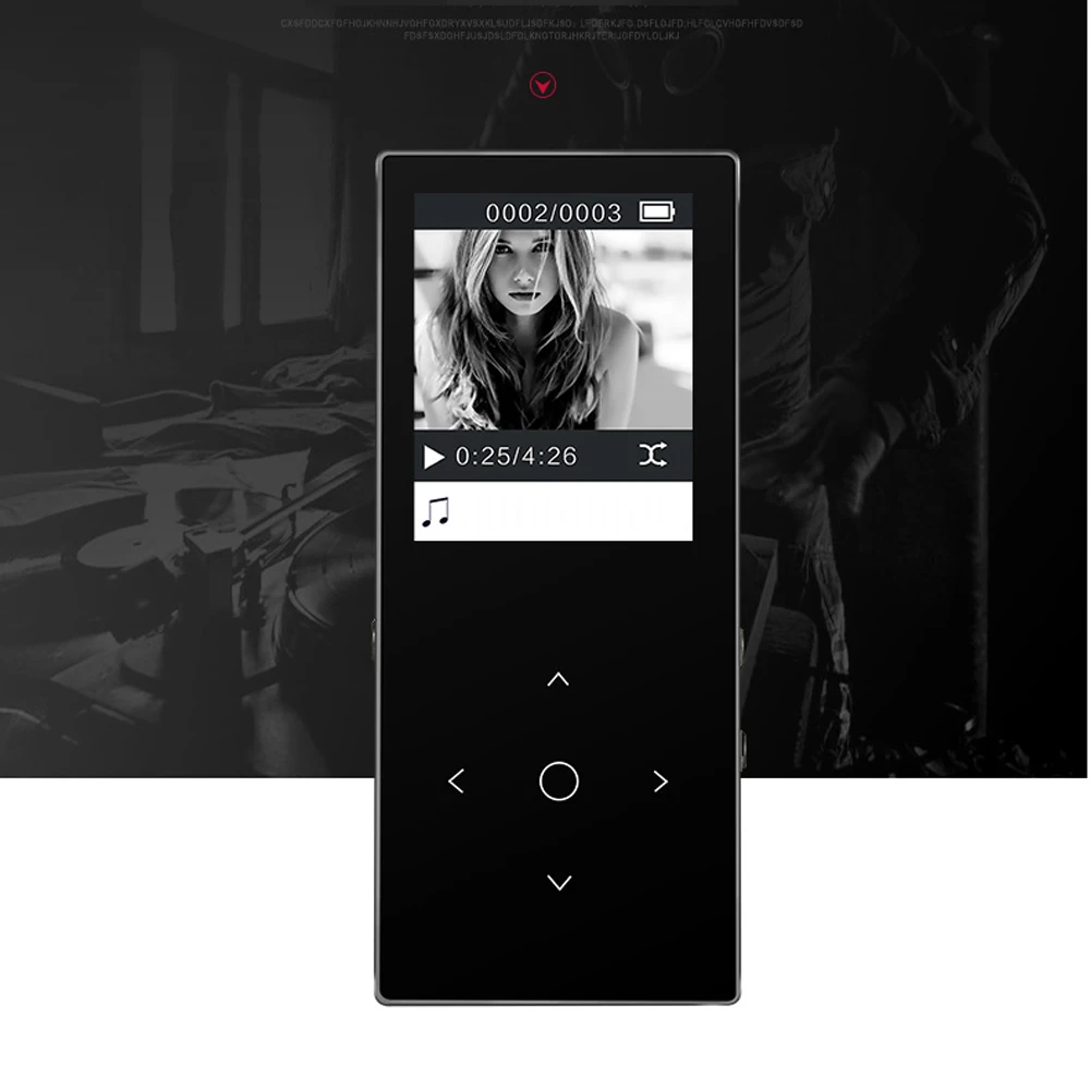 Новое поступление 2017 Бенджи сенсорный экран музыкальный плеер с записью