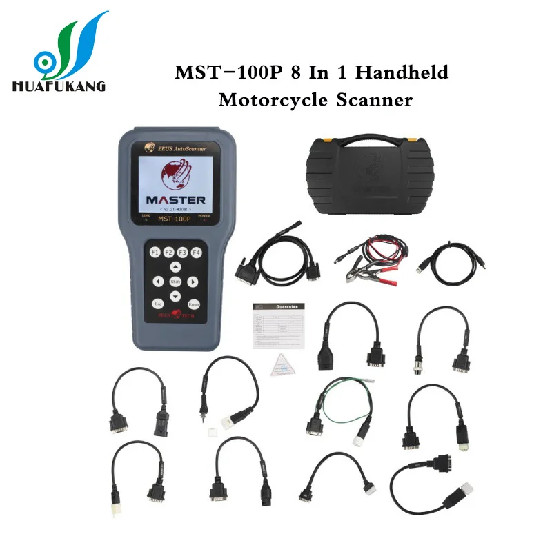 Оригинальный motorscanner последние MST-100P 13 в 1 портативный сканер для мотоциклов