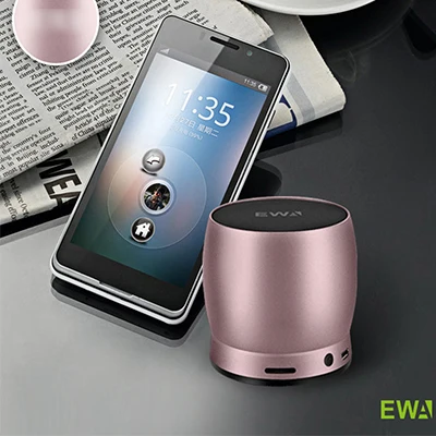 EWa A150 портативный динамик для телефона/планшета/ПК мини беспроводной Bluetooth динамик металлический USB вход MP3 плеер спортивный динамик s - Цвет: Золотой