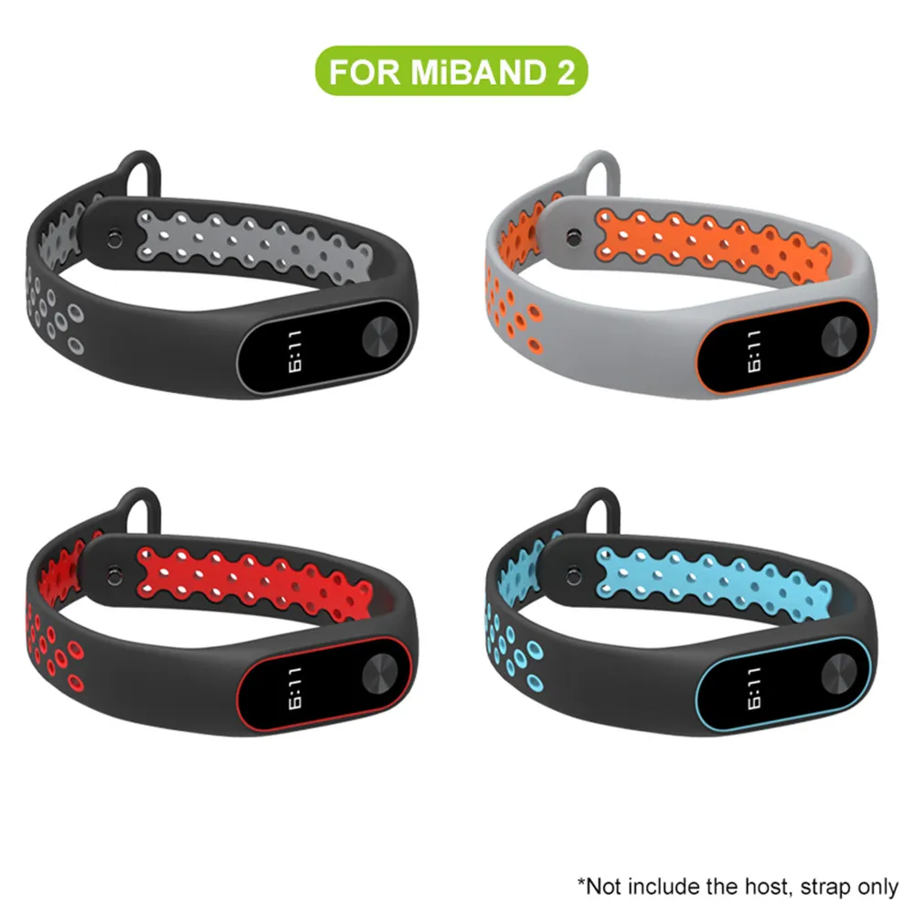 Mi jobs mi band 2 Ремешок Браслет xfor Xiaomi mi Band 2 спортивный ремешок на запястье Цветной силиконовый сменный Браслет с ремешком mi band 2
