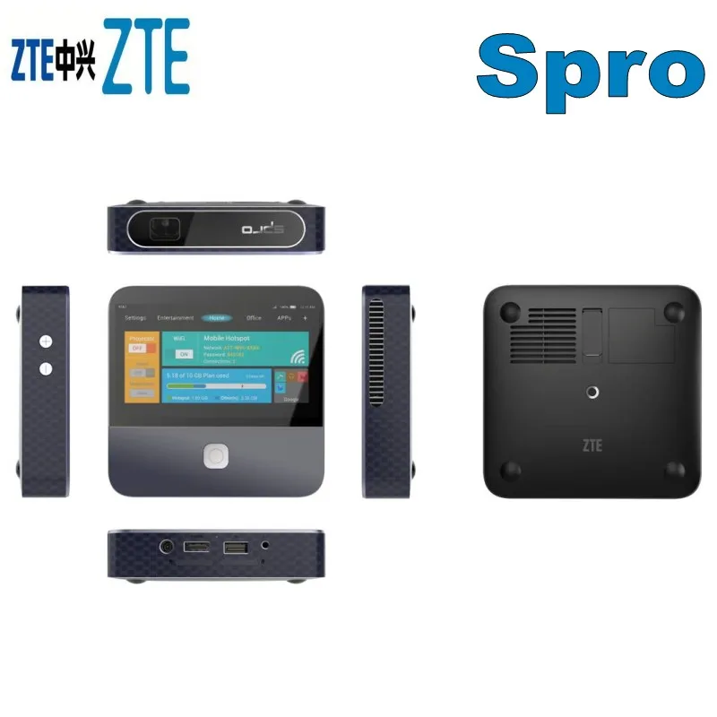 Zte Spro 2 Smart Android мини-проектор и точка доступа