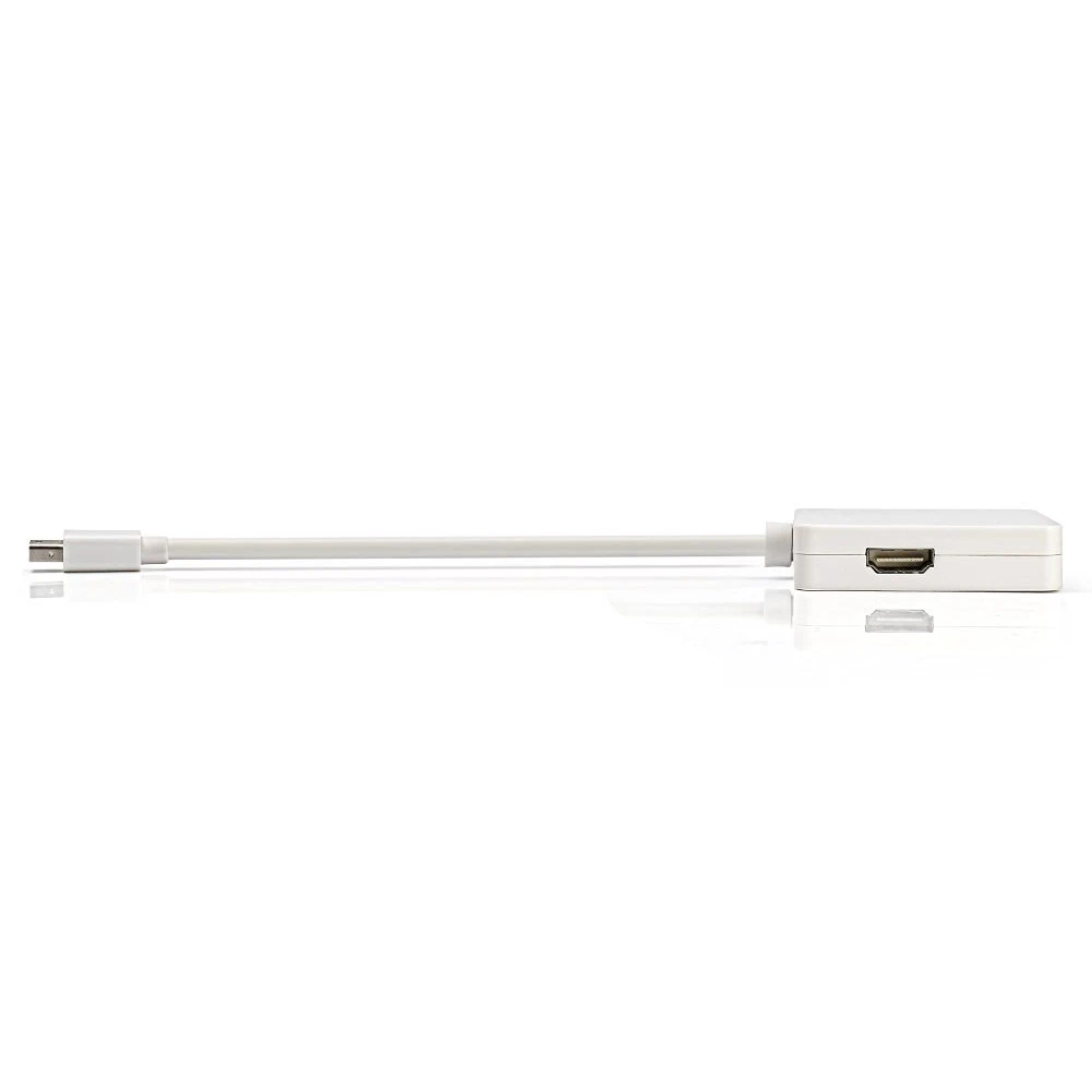 Топ 3 в 1 1080P Full HD Mini Display Port DP to HDMI/DVI/кабель адаптера Thunderbolt совместимый