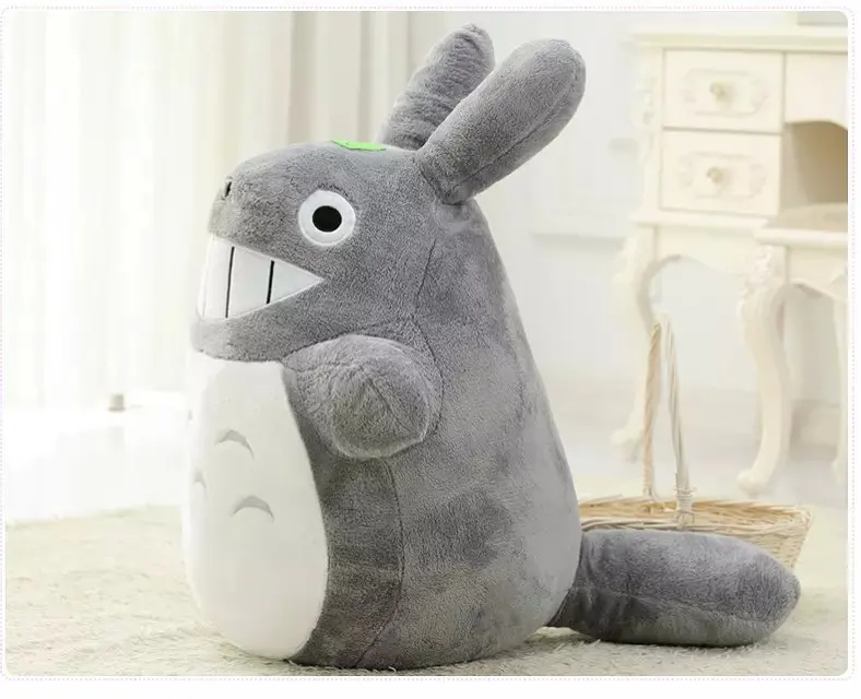Totoro плюшевые игрушки 50 см известный мультфильм Totoro плюшевые куклы мягкие игрушки подушка Высокое качество Kawaii Аниме кукла детский подарок