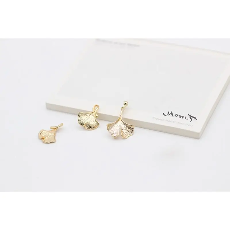 Серьги с покрытием из чистой меди, 18K украшения из настоящего золота, сделай сам, серьги, аксессуары, браслет, ожерелье, ювелирное изделие, кулон