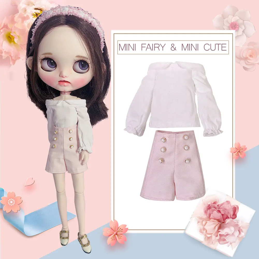 Одежда для куклы blyth 1/6 аксессуары кукол модные топы и юбки ob24 azone licca одежда 30 см