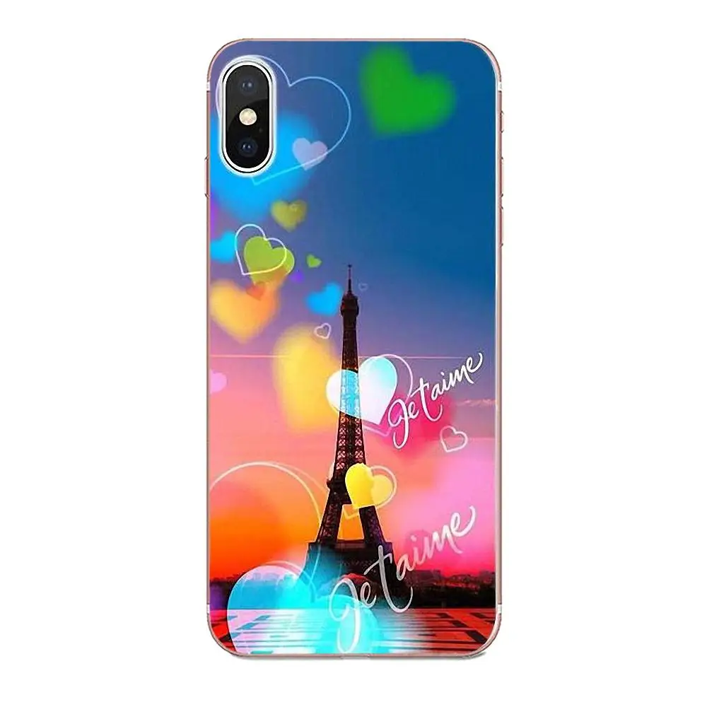 Французский Париж Эйфелева башня для Galaxy A3 A5 A7 On5 On7 2015 2016 2017 Grand Alpha G850 Core2 Prime S2 I9082