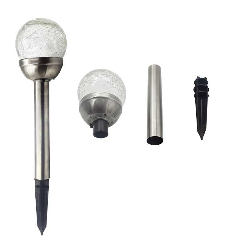 WSFS Горячие 4 солнечные садовые фонари на открытом воздухе цветные светодиодные