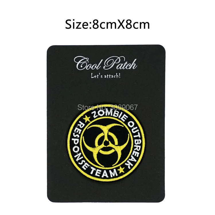 Зомби Вспышка ответ команда супер героя комиксов ТВ фильм Форма Аппликация