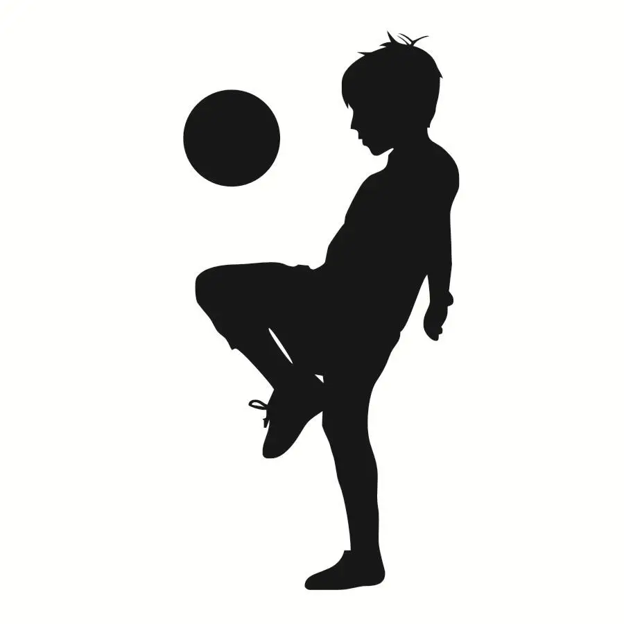 Игровая Наклейка на стену футбольный мяч креативный маленький детский плеер для