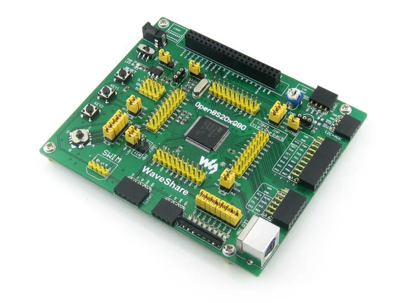 Плата разработки STM8S208MB STM8S208 STM8S + полные расширения I/O = стандарт Open8S208Q80|standard